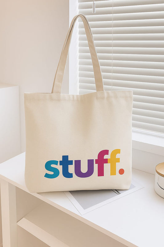 Canvas Printed Bag - Stuff