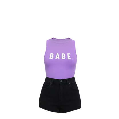 Printed Vested Top - BABE