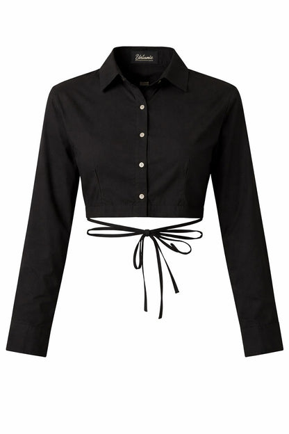 Black Knot Tie Shirt