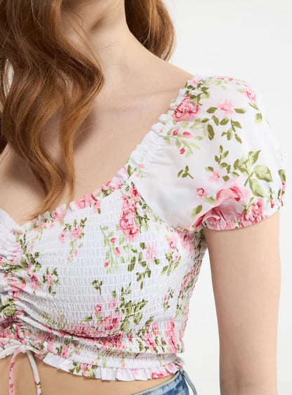 Liza Floral Top