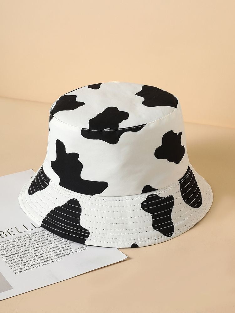 Moo Print Bucket Hat