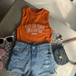 Printed Tank Top