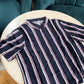 Stripe Crop Shirt