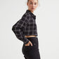 Crop Check Shirt