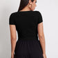 Black Plain Co-Ord Set